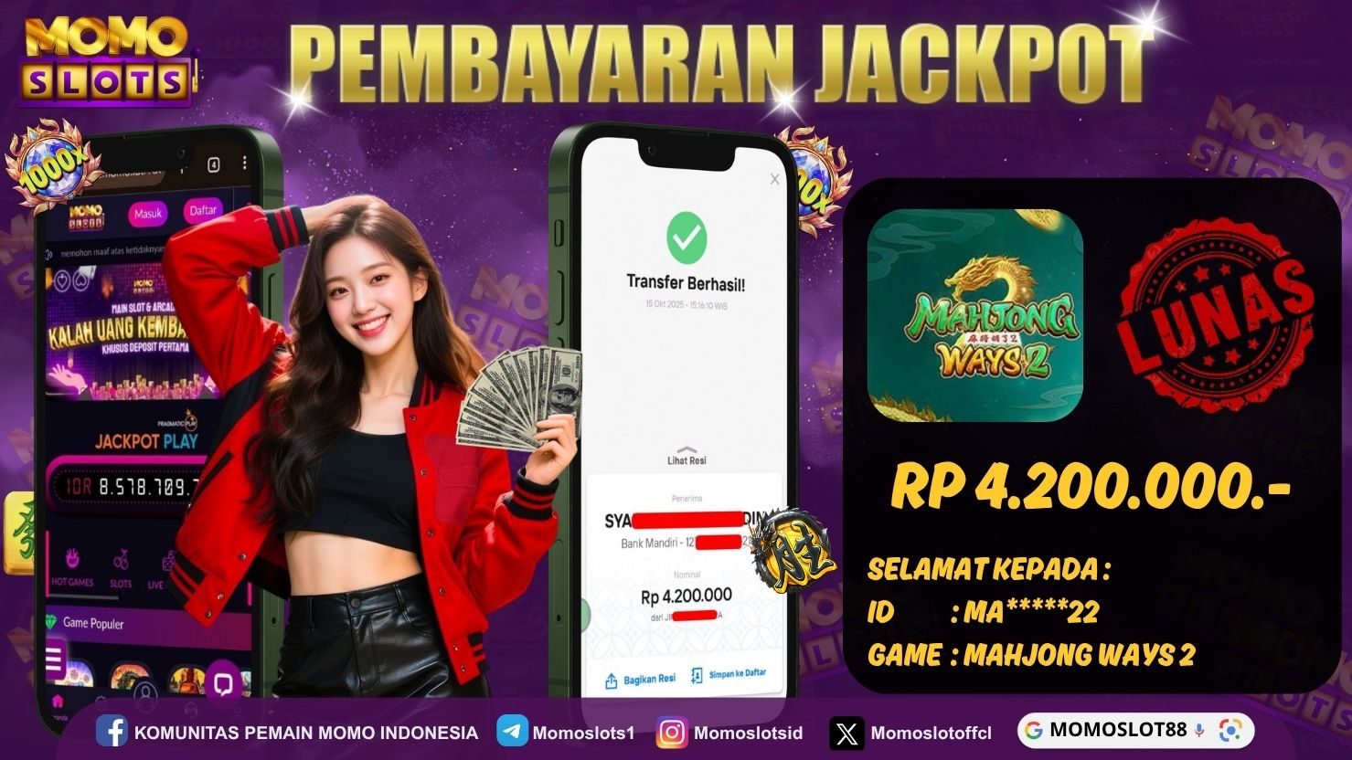 MOMOSLOTS JACKPOT SLOT MAHJONG WAYS 2